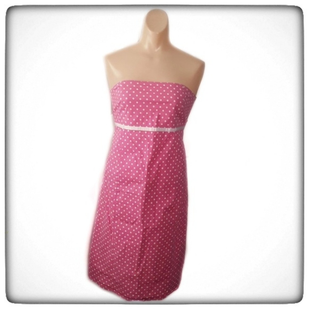 Motherhood Maternity Strapless Summer Dress-M